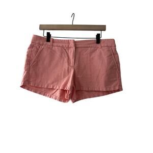 J. CREW Pink Chino Shorts, size 8
